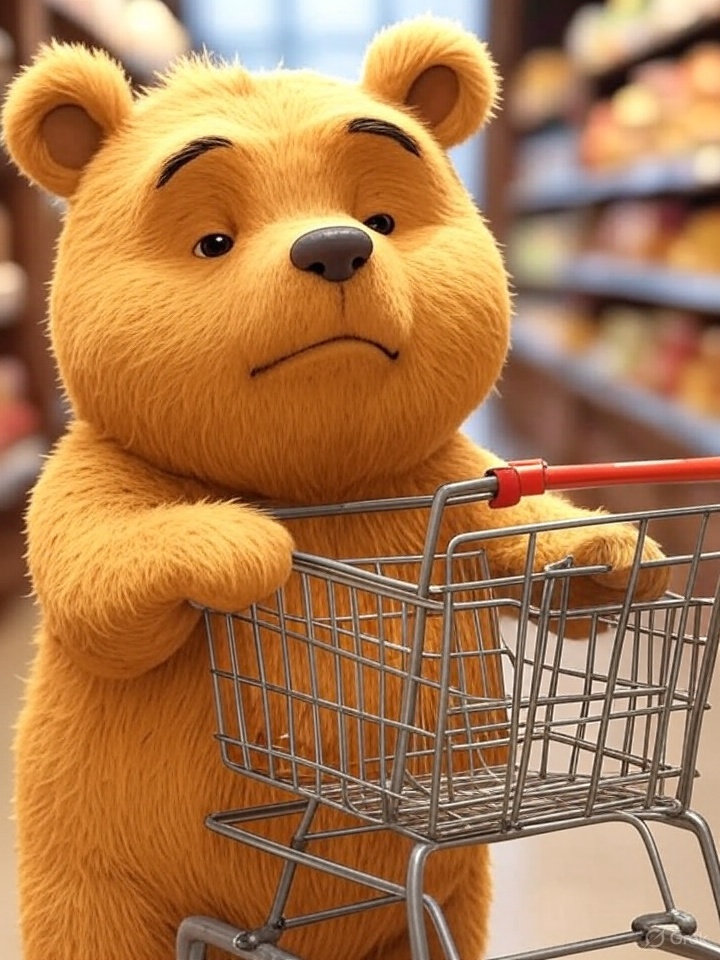 Sad Winnie the Pooh
